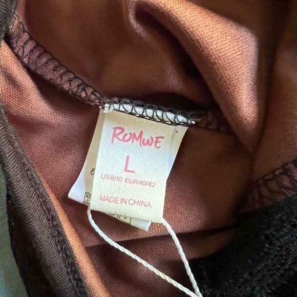 NWT Skull Lace Mini Dress Halloween Goth Grunge Fall Black Slip Medium Large M L - Picture 14 of 16